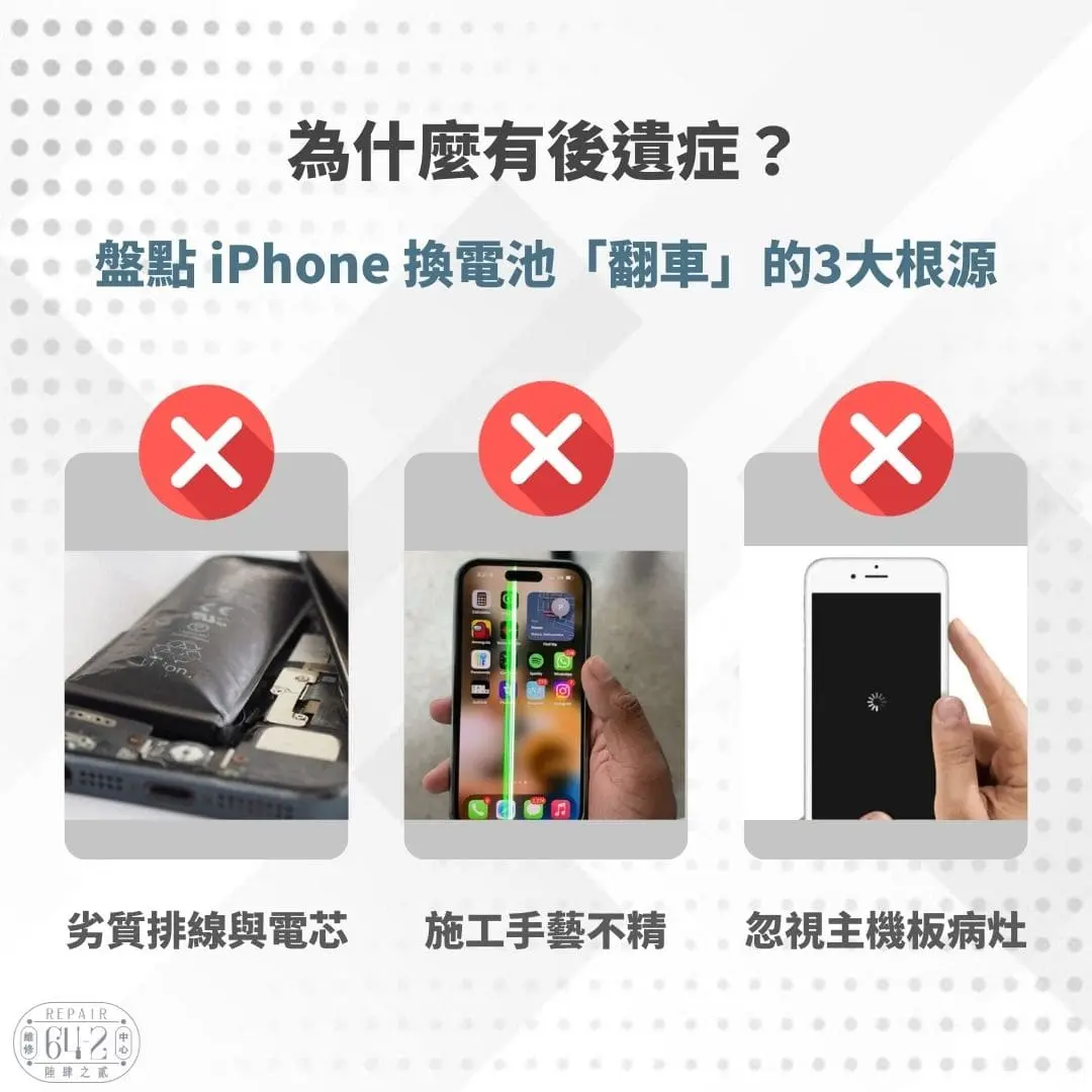 iPhone換電池注意三件事-iPhone換電池注意事項